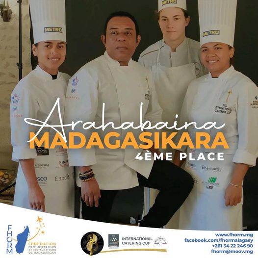 Lire la suite à propos de l’article Résultats de Madagascar à l’International Catering Cup 2023.