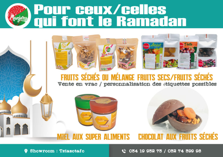Lire la suite à propos de l’article Les offres de Ny Manjary pour le mois du Ramadan